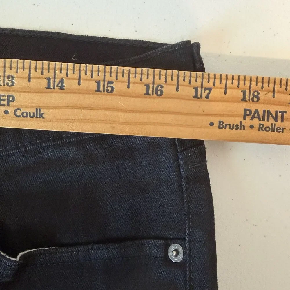 Levi's 511 Slim Fit Jeans Mens 33x32 Black Native Cali Stretch Denim 04511-1907